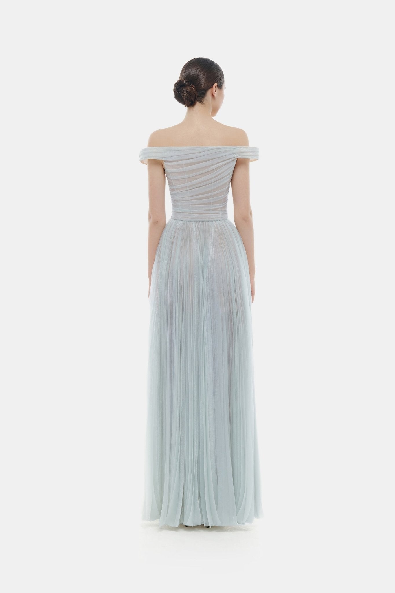 Blue Off-shoulder Maxi Dress XL Blue Off-shoulder Maxi Dress XL