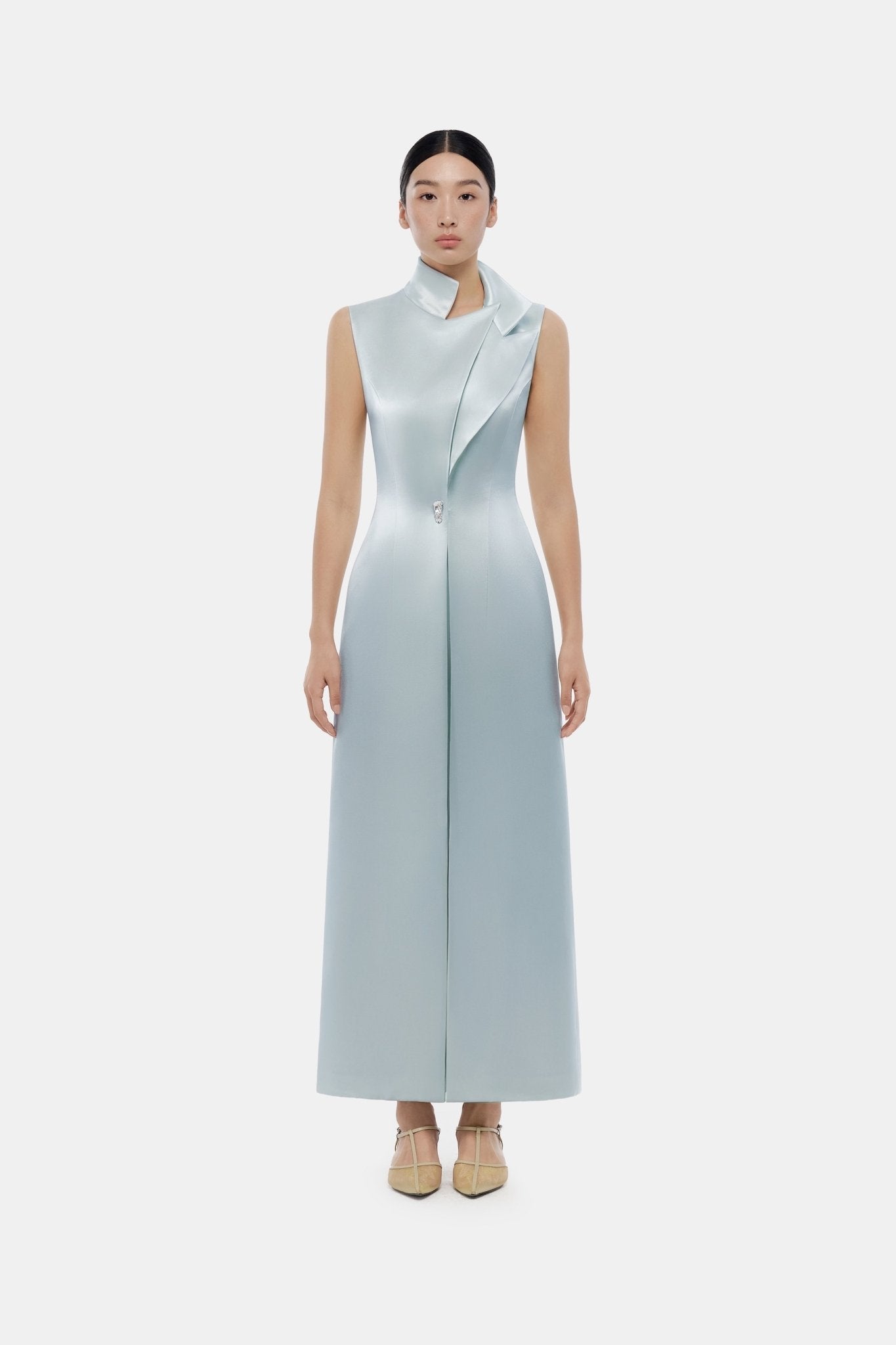 Blue Silk Coat - Montsand