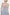 Blue Straight Neckline Pleat Mini Dress - Montsand