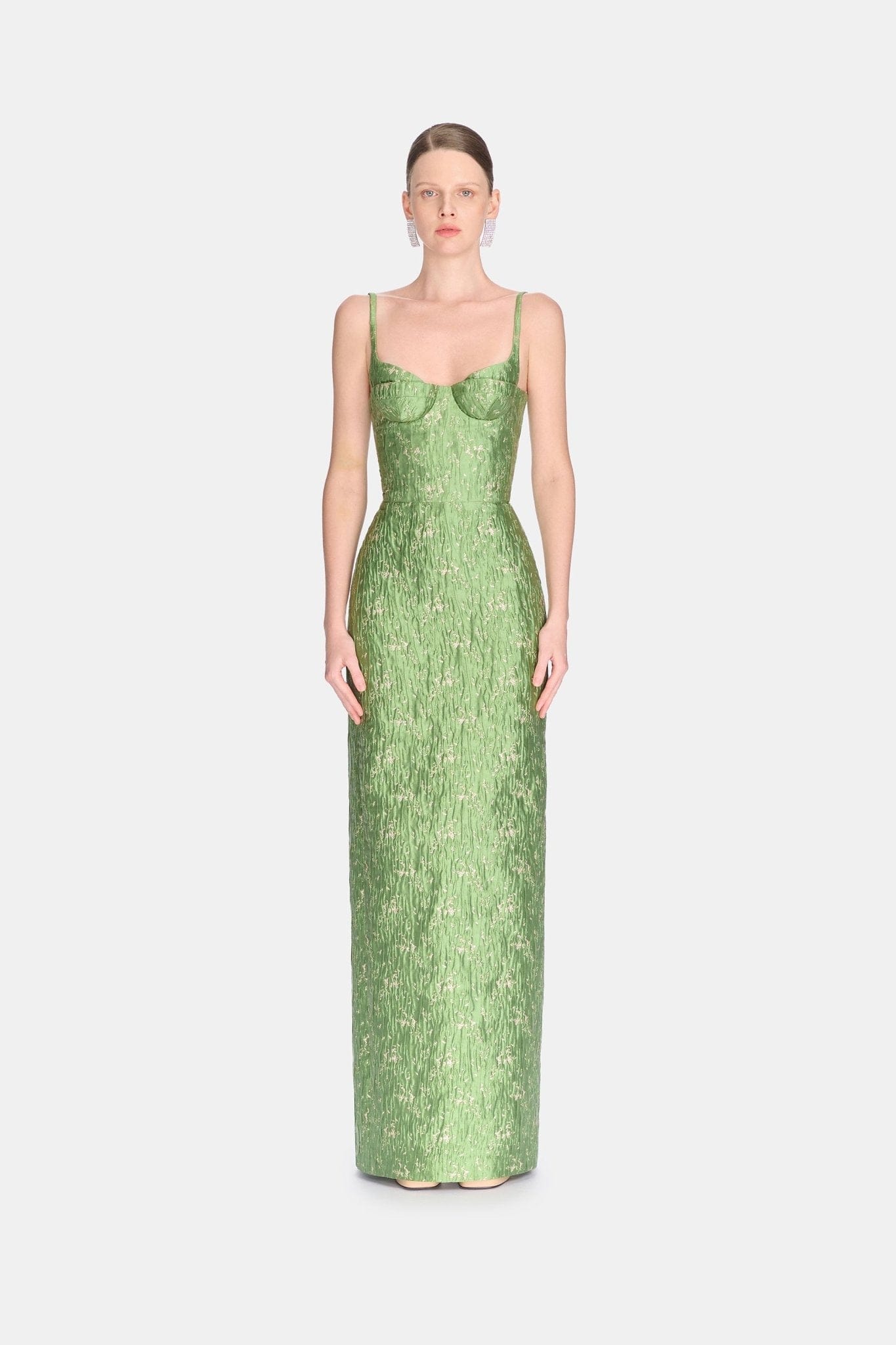 Brocade Bamboo Maxi Dress Montsand Brocade Bamboo Maxi Dress Montsand