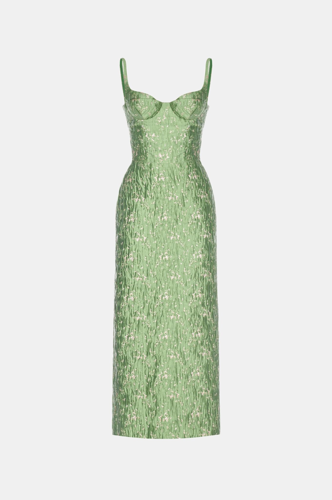 Brocade Bamboo Midi Dress - Montsand