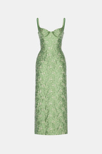 Brocade Bamboo Midi Dress - Montsand