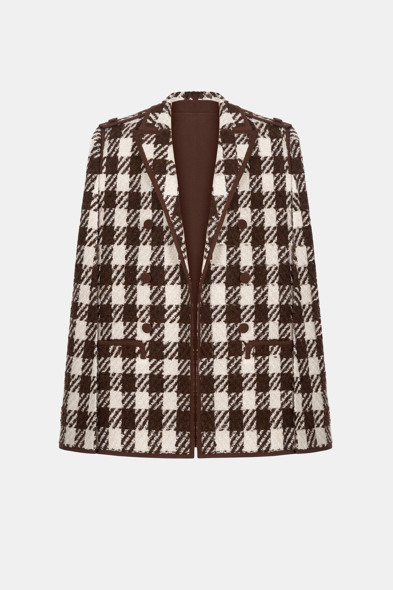 Brown Checkered Cape - Montsand