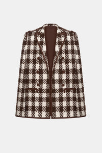 Brown Checkered Cape - Montsand