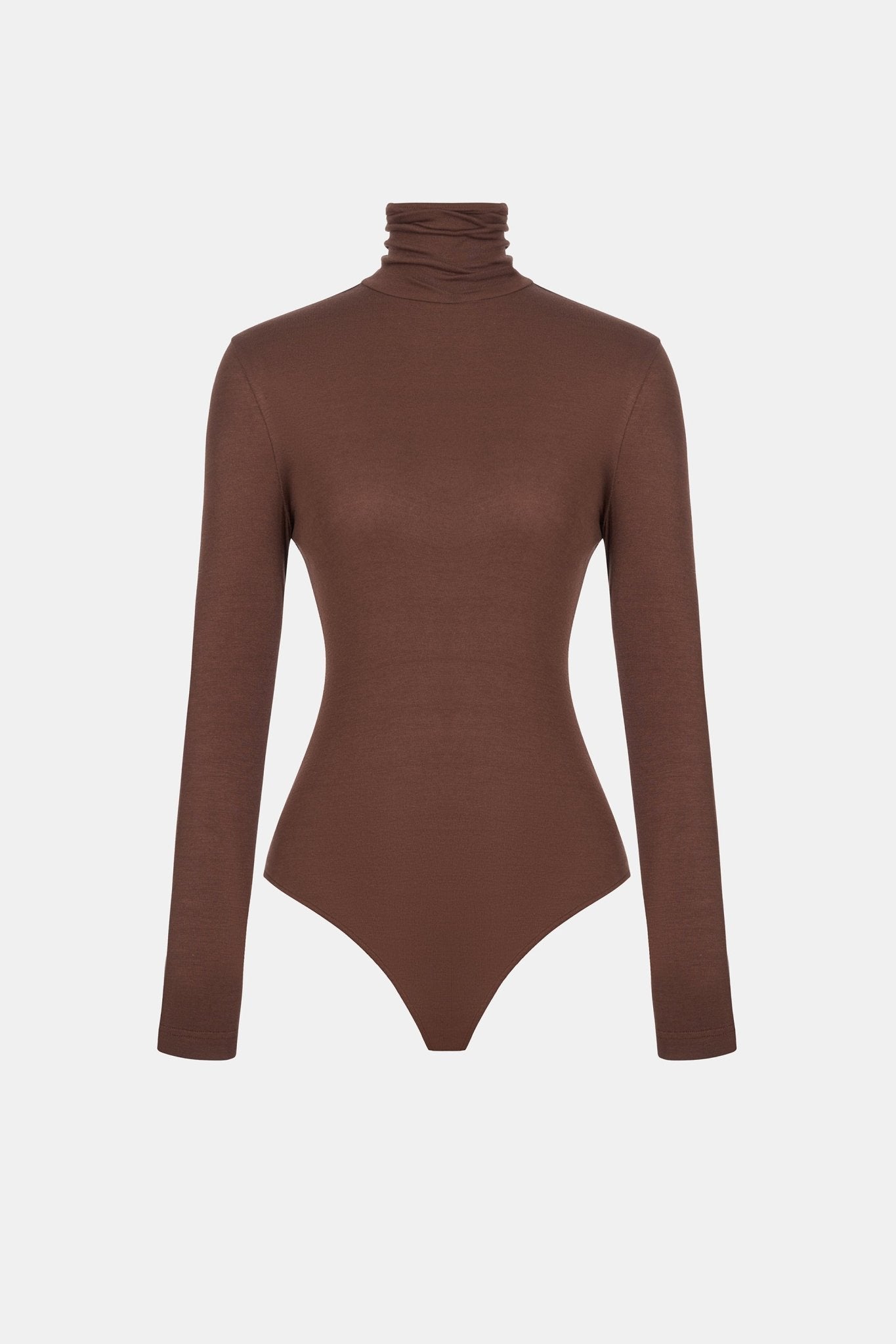 Brown Jersey Bodysuit - Montsand