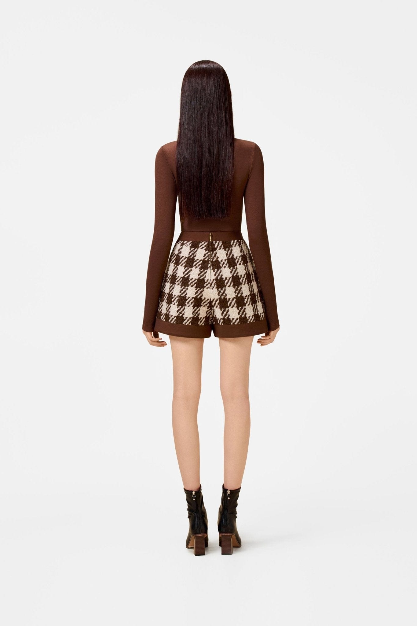 Brown Jersey Bodysuit - Montsand