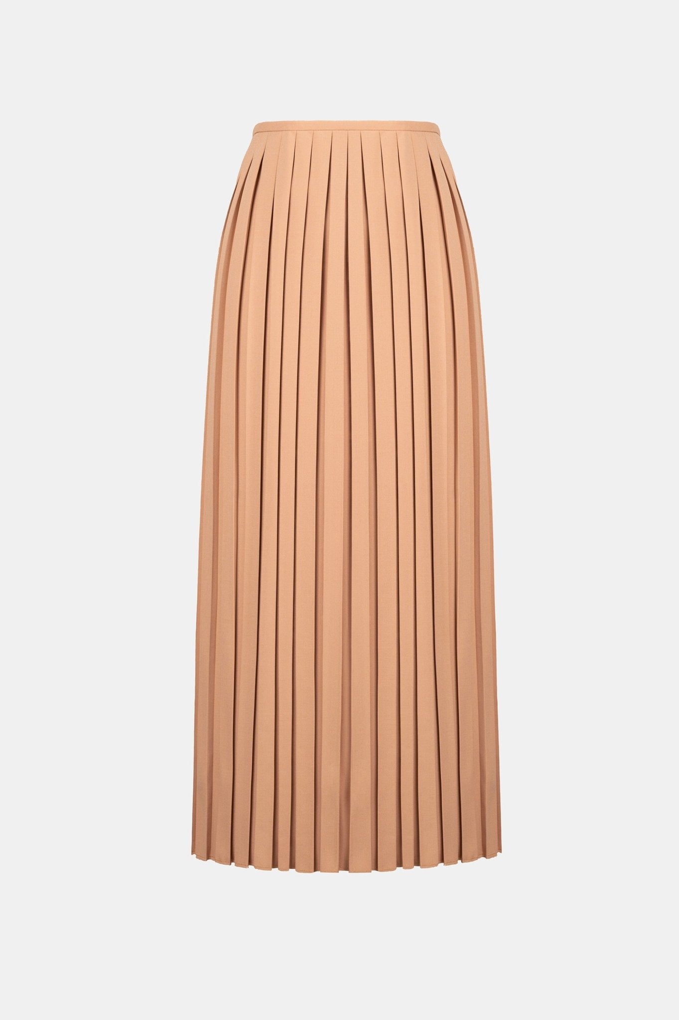 Camel Pleated Skirt - Montsand