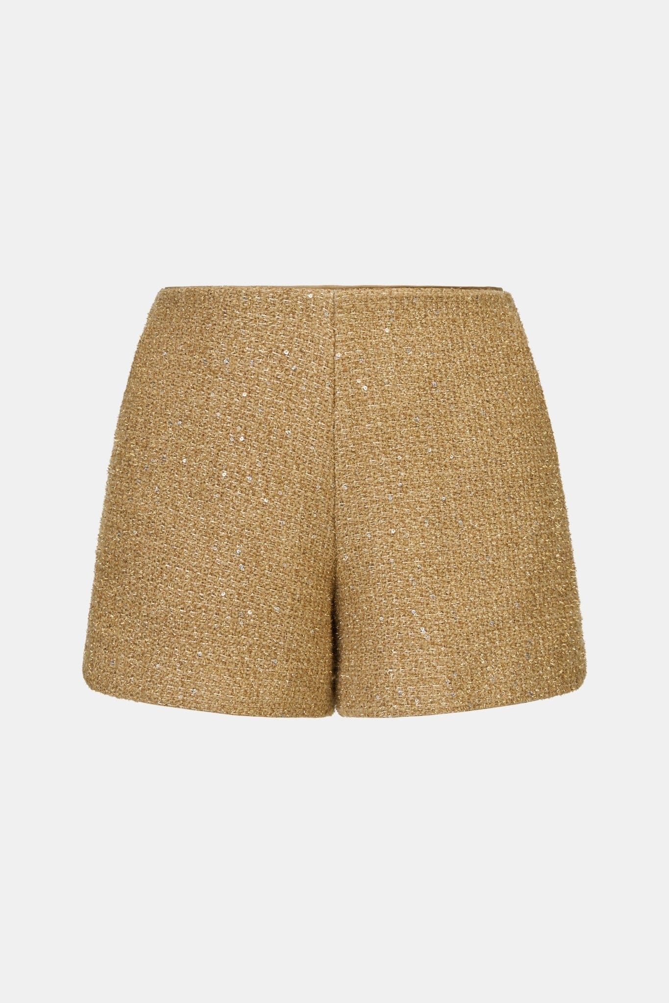 Camel Tweed Shorts - Montsand