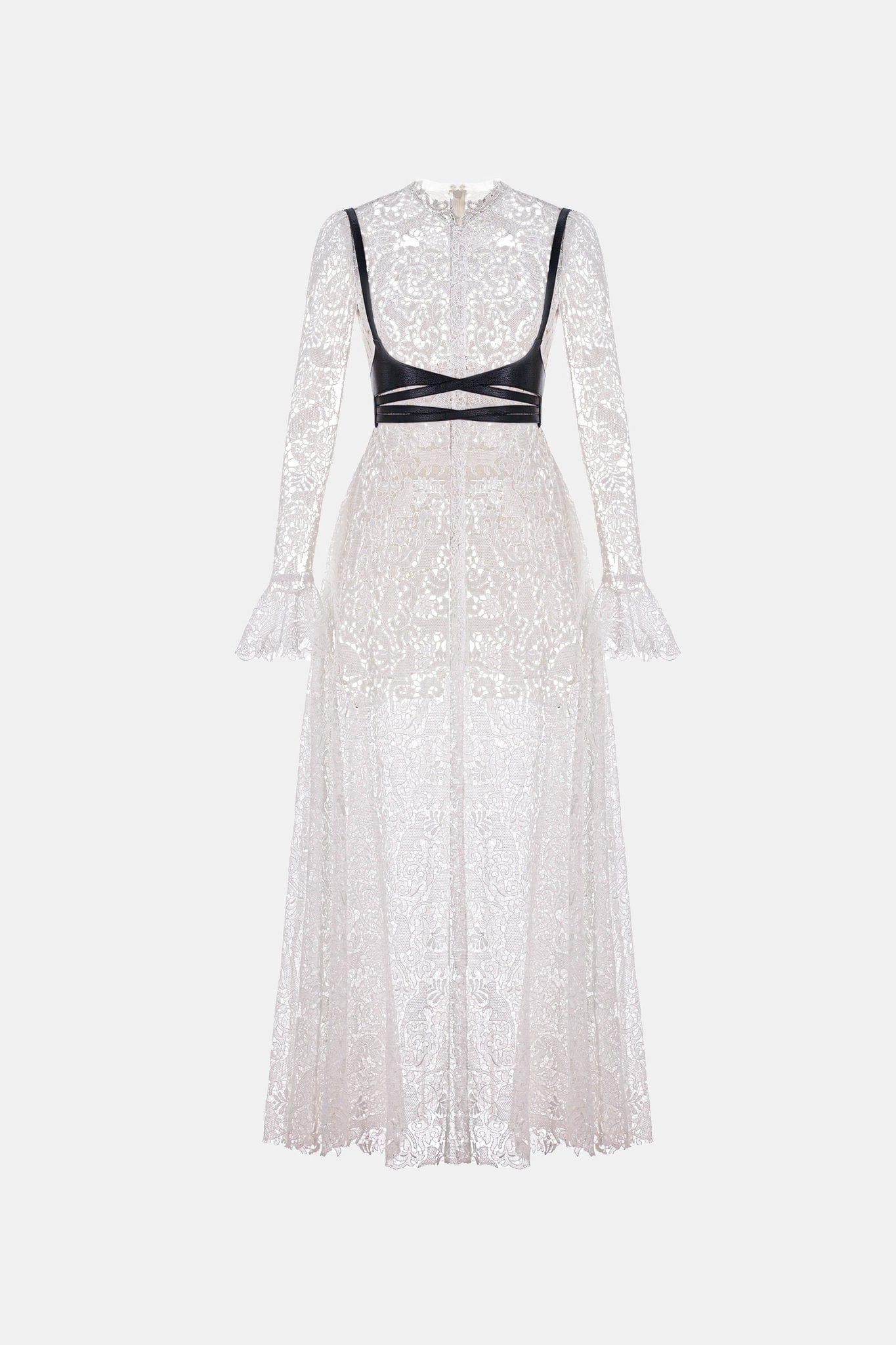 Cat Lace Long Dress - Montsand