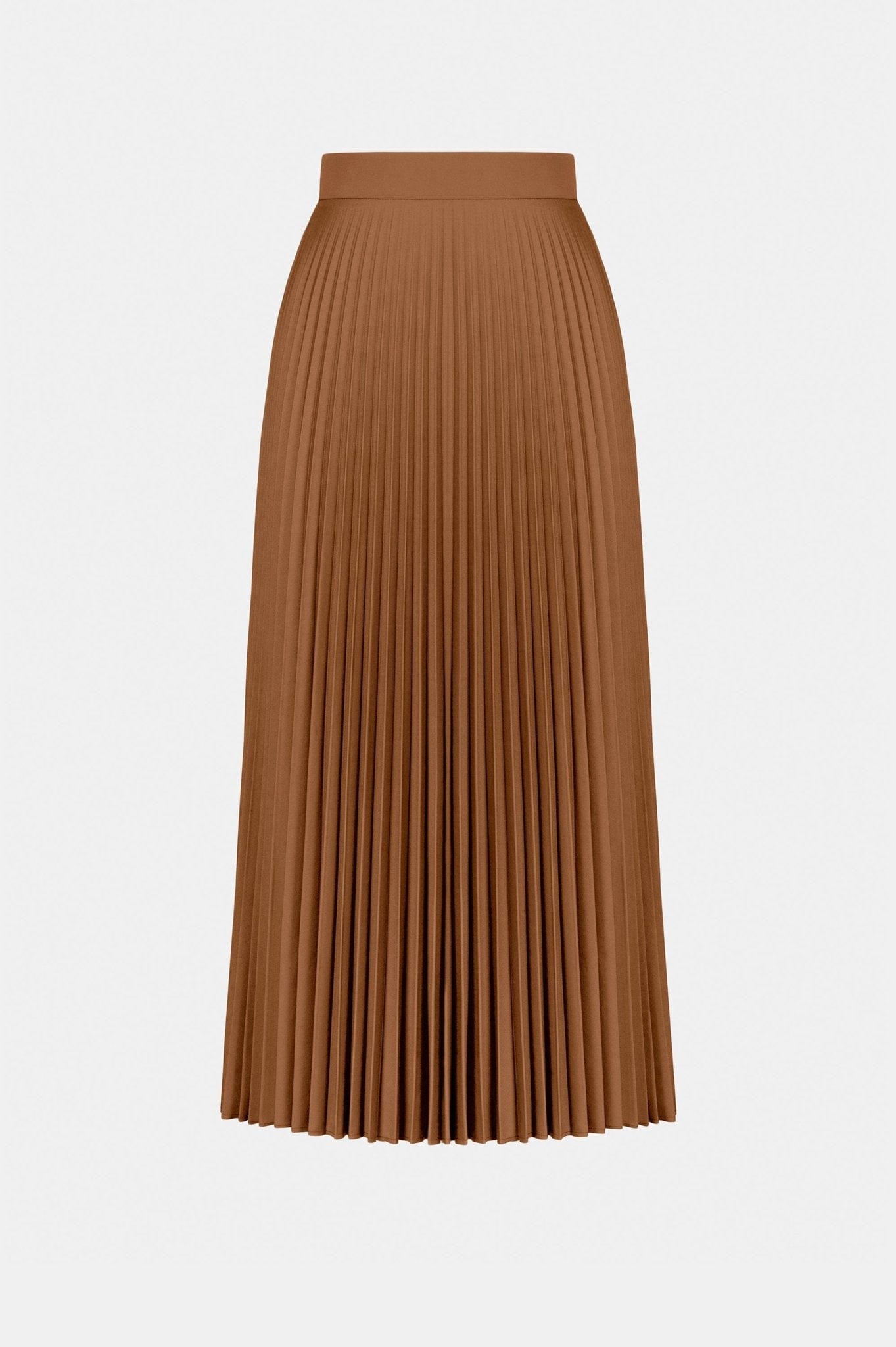 Chocolate Pleat Skirt - Montsand