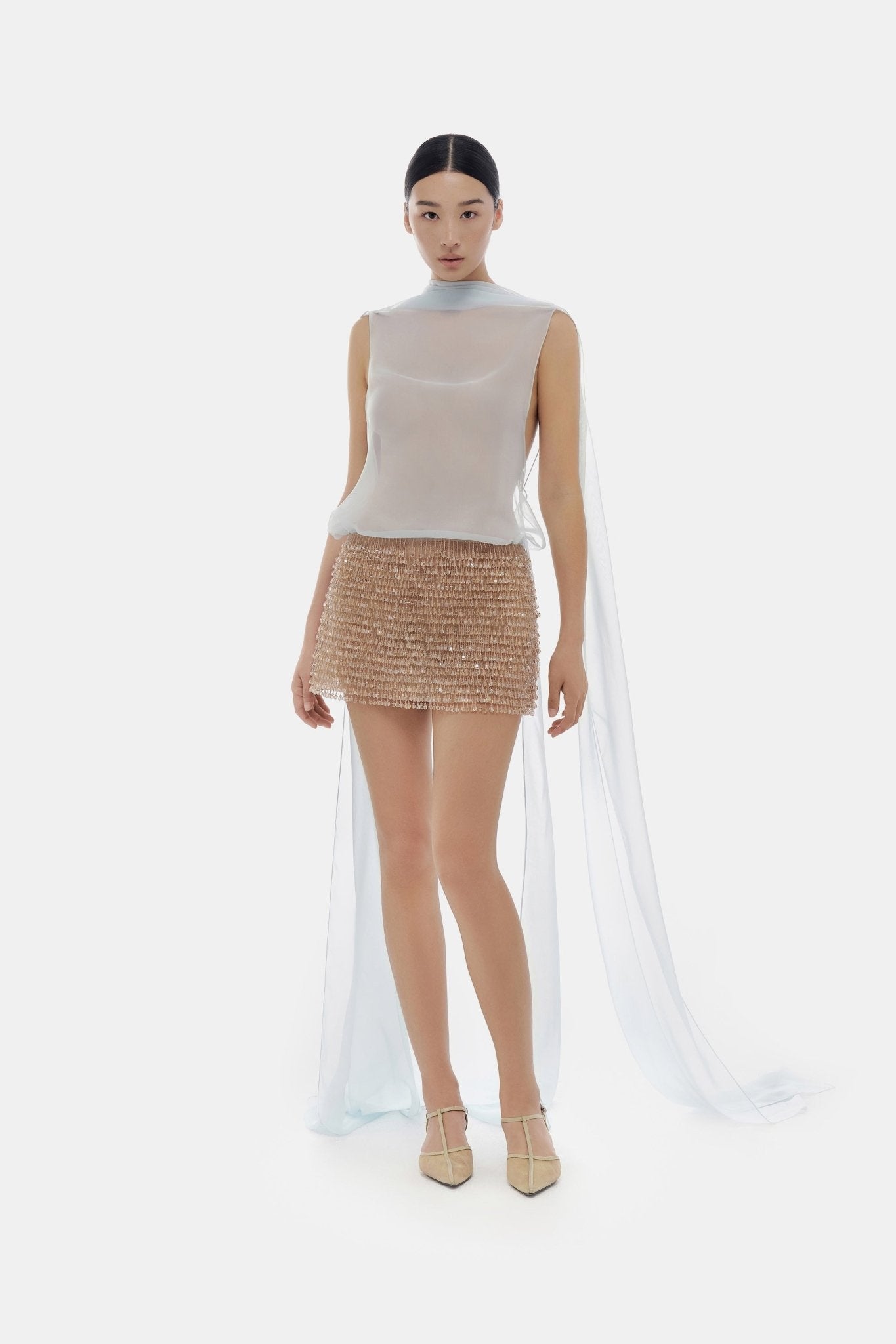 Crystalized Mini Skirt - Montsand