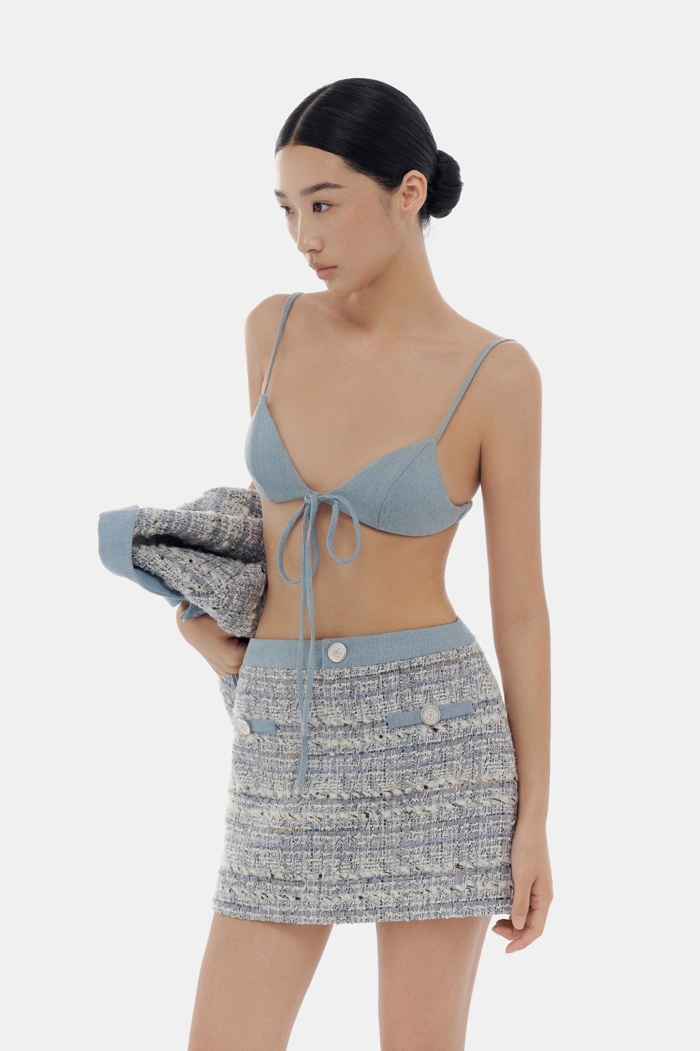 Denim Blue Bra - Montsand