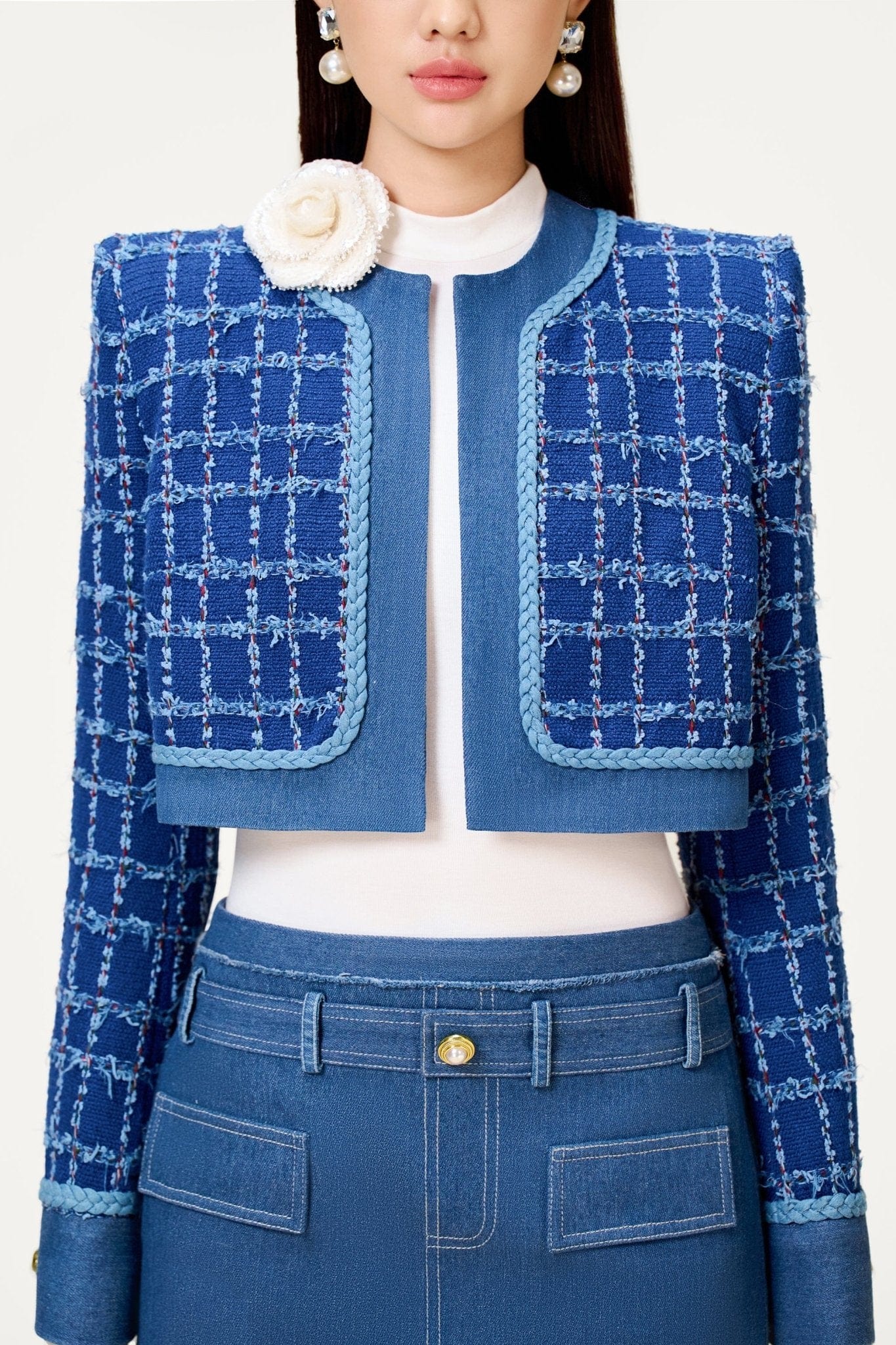 Denim Tweed Jacket - Montsand