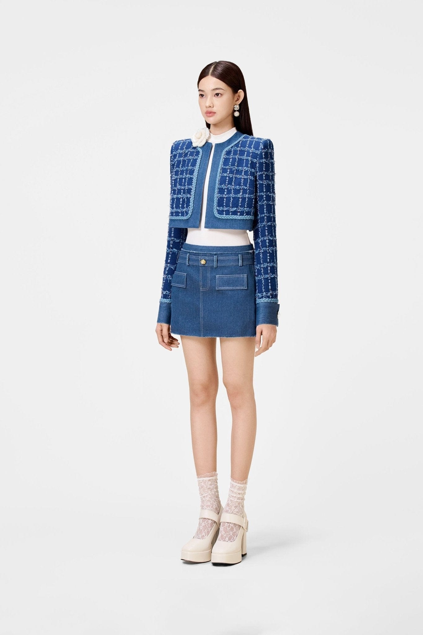 Denim Tweed Jacket - Montsand