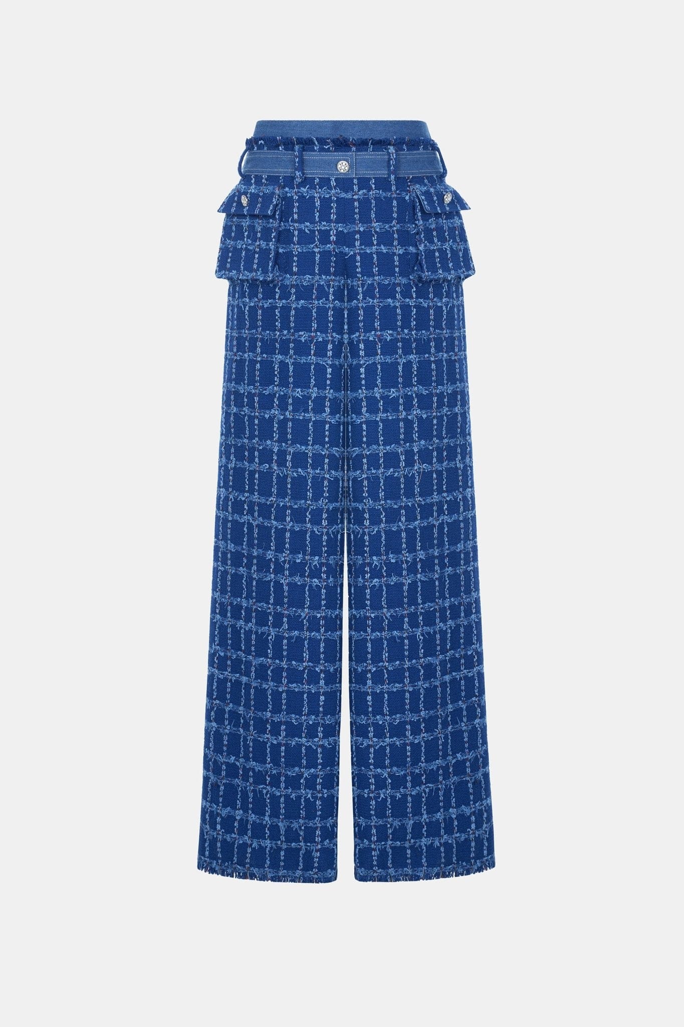 Denim Tweed Trousers - Montsand