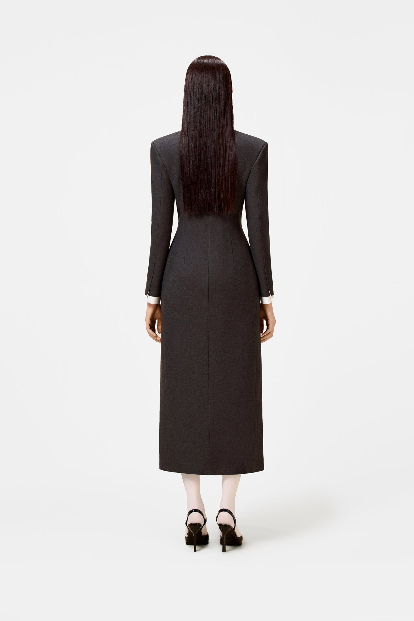 Flower Grey Dress - Montsand