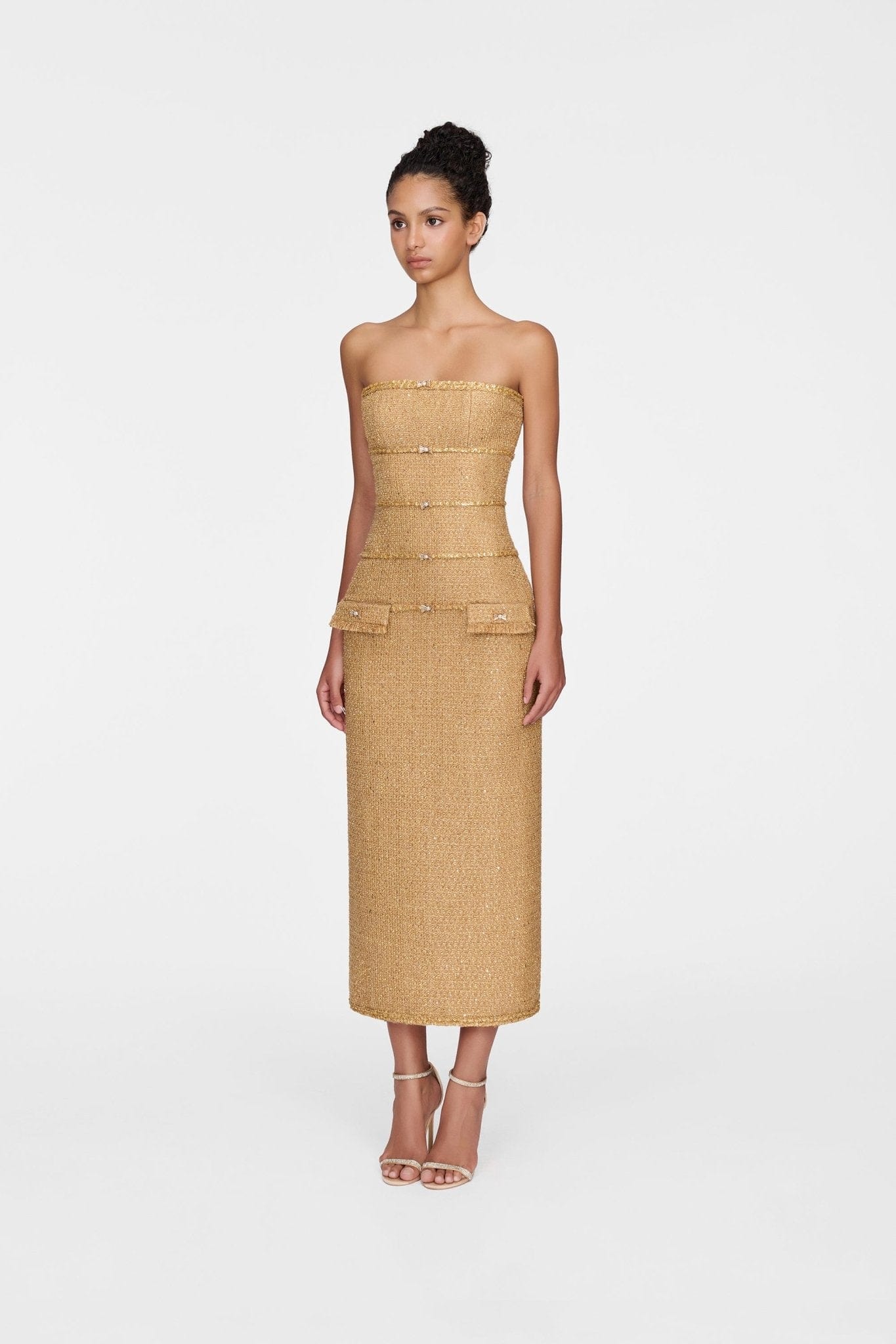 Gold Julia Dress - Montsand