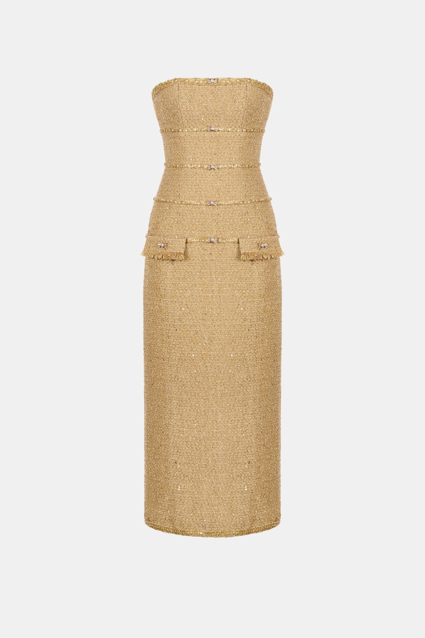 Gold Julia Dress - Montsand
