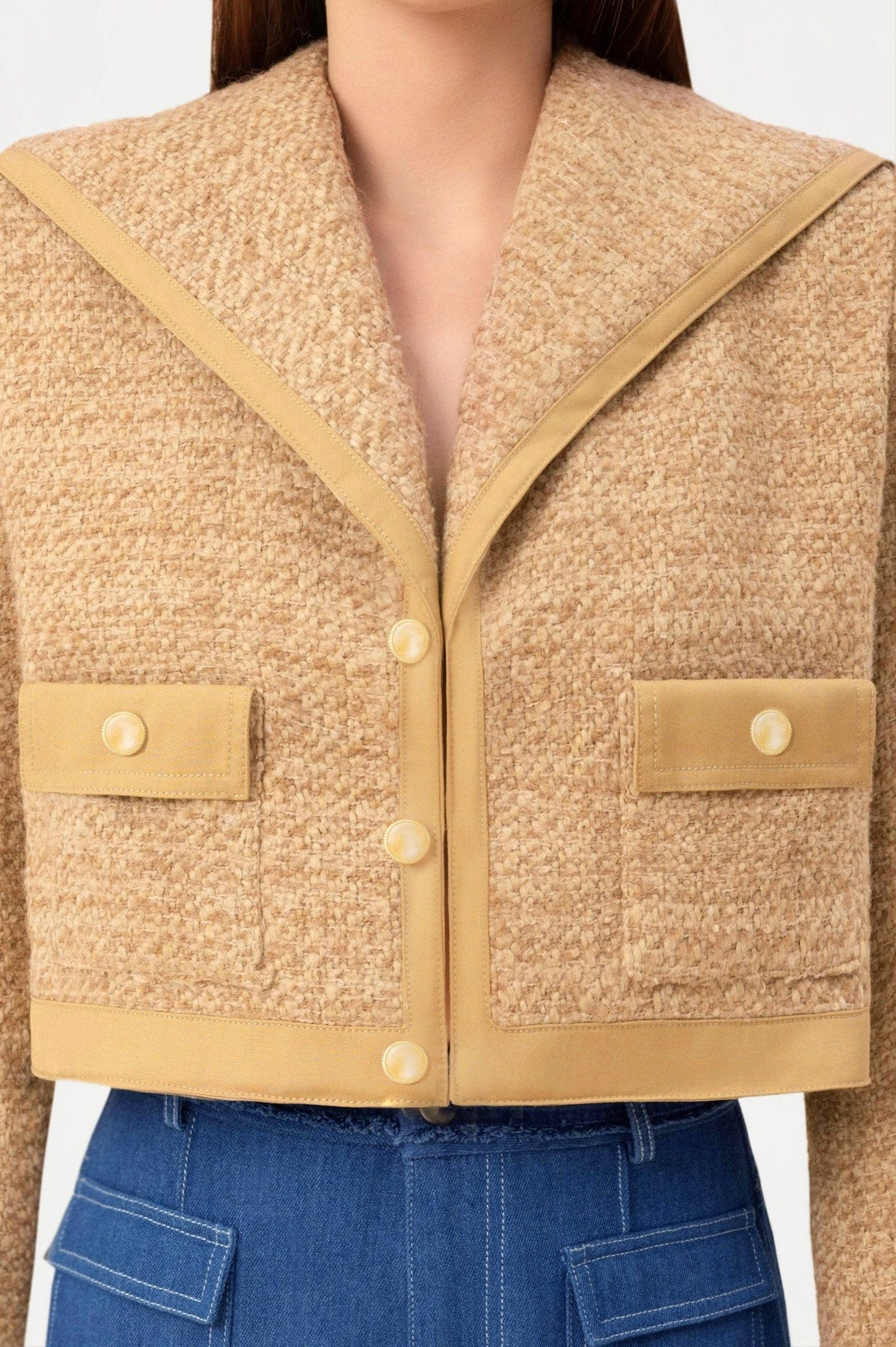 Gold Sailor Tweed Jacket - Montsand