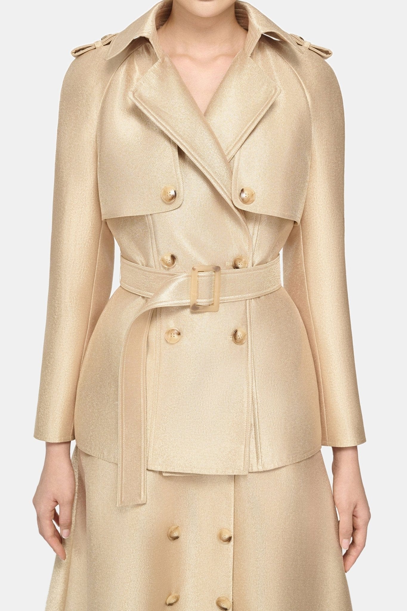 Gold Taffeta Jacket - Montsand