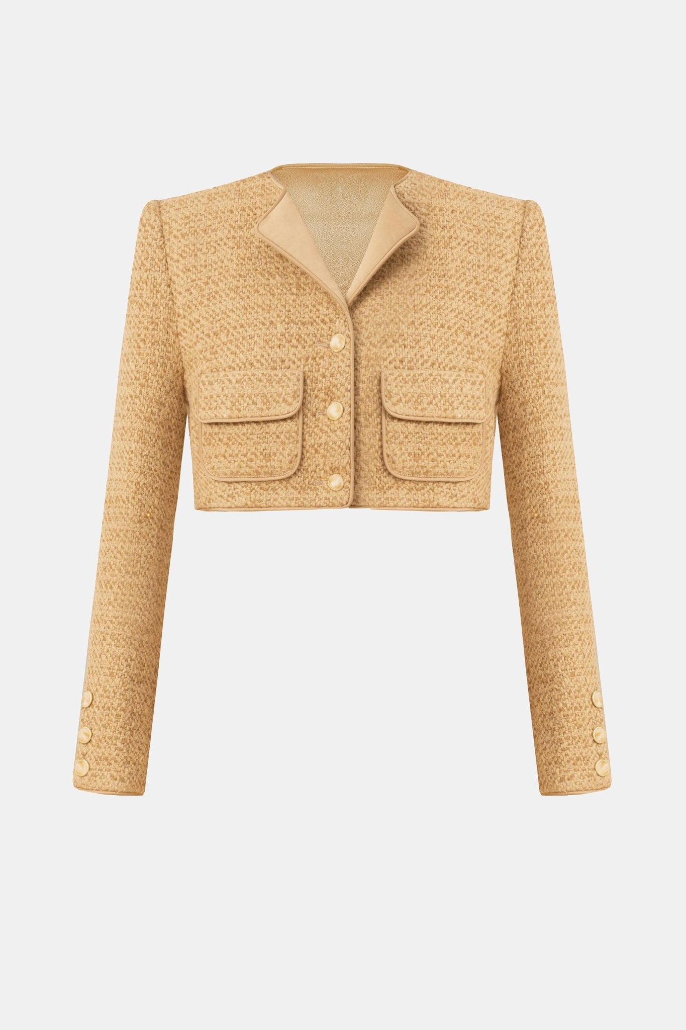 Gold Tweed Jacket - Montsand