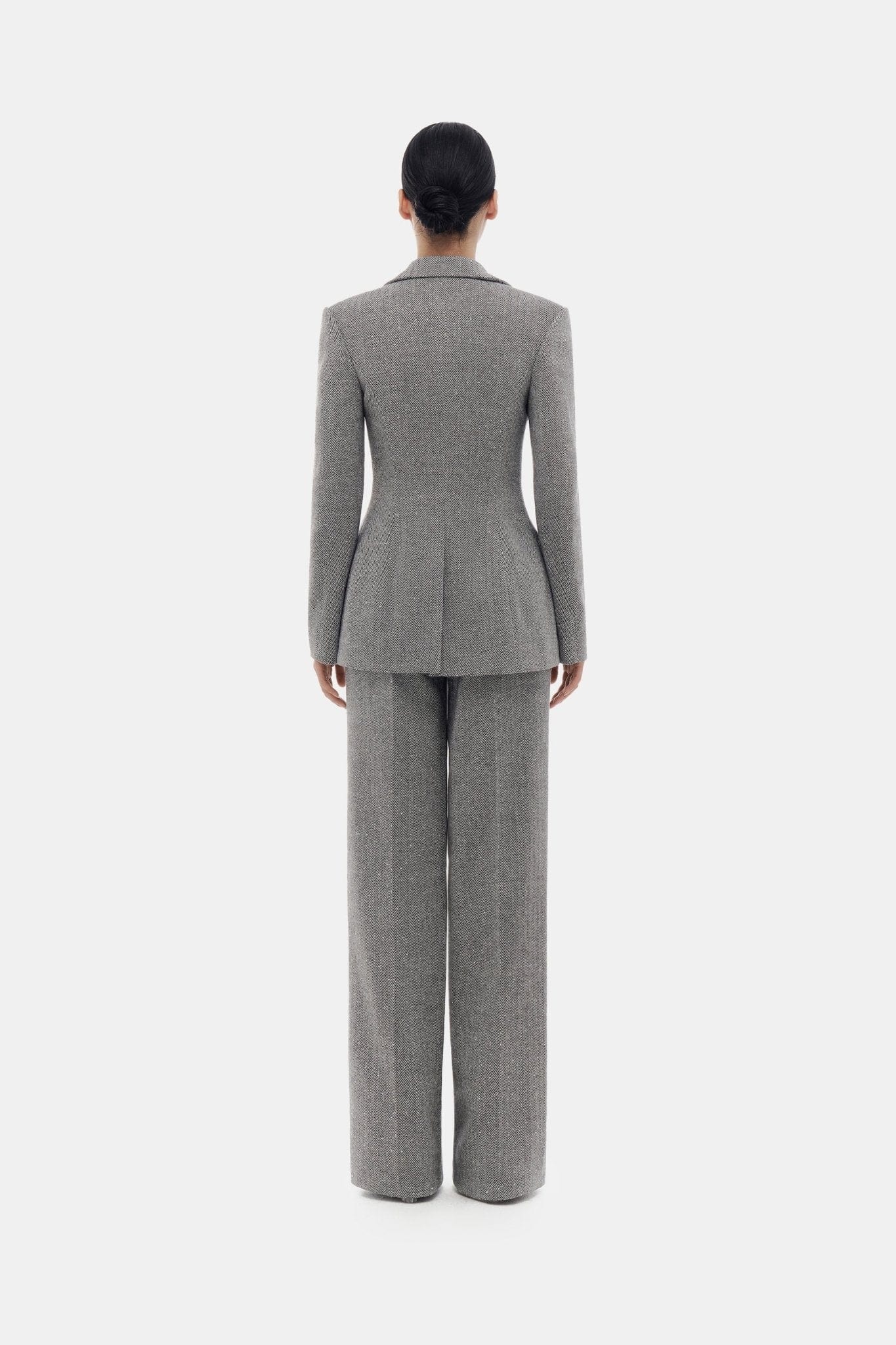 Grey Harringbone Blazer - Montsand