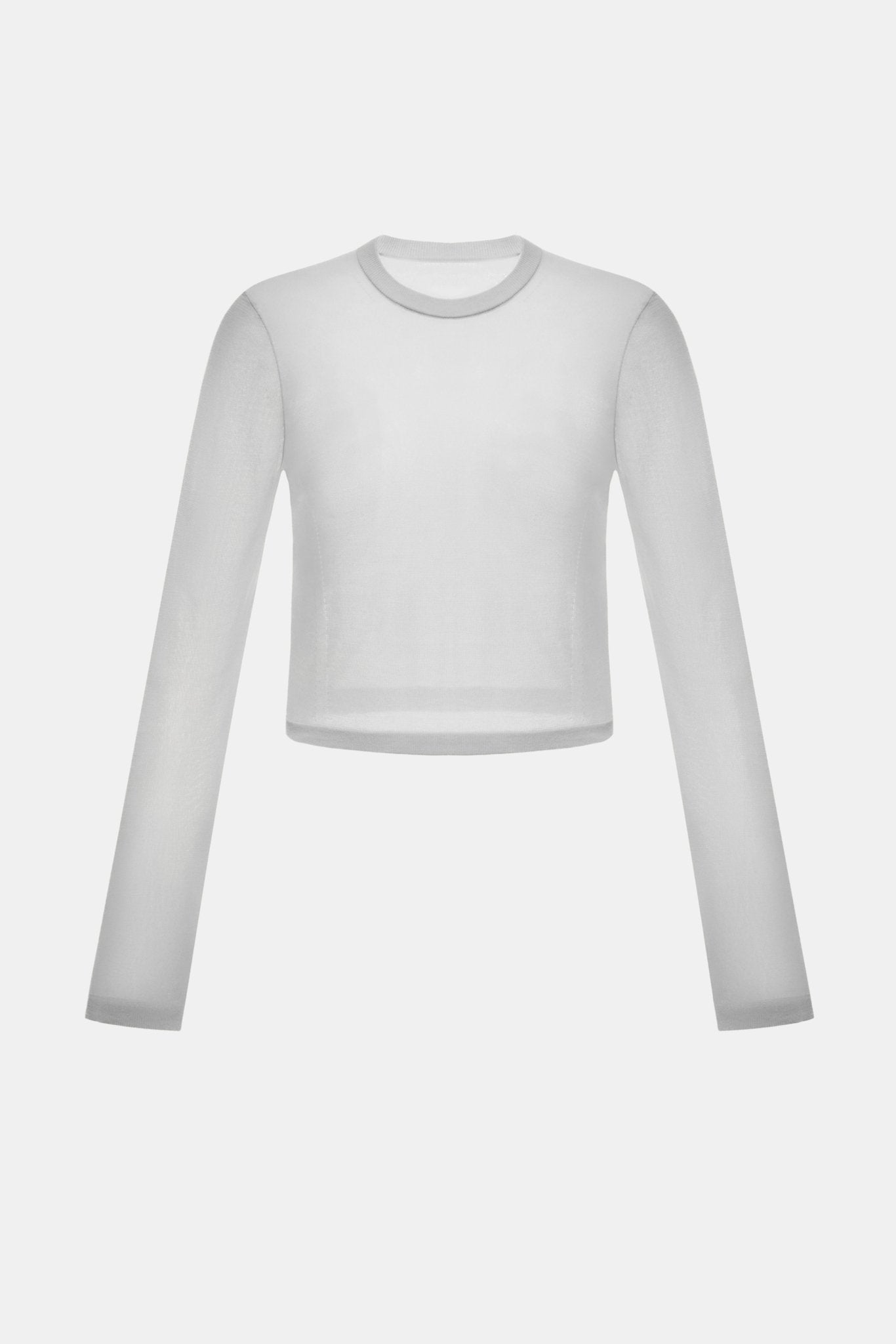 Grey Long Sleeve Top - Montsand