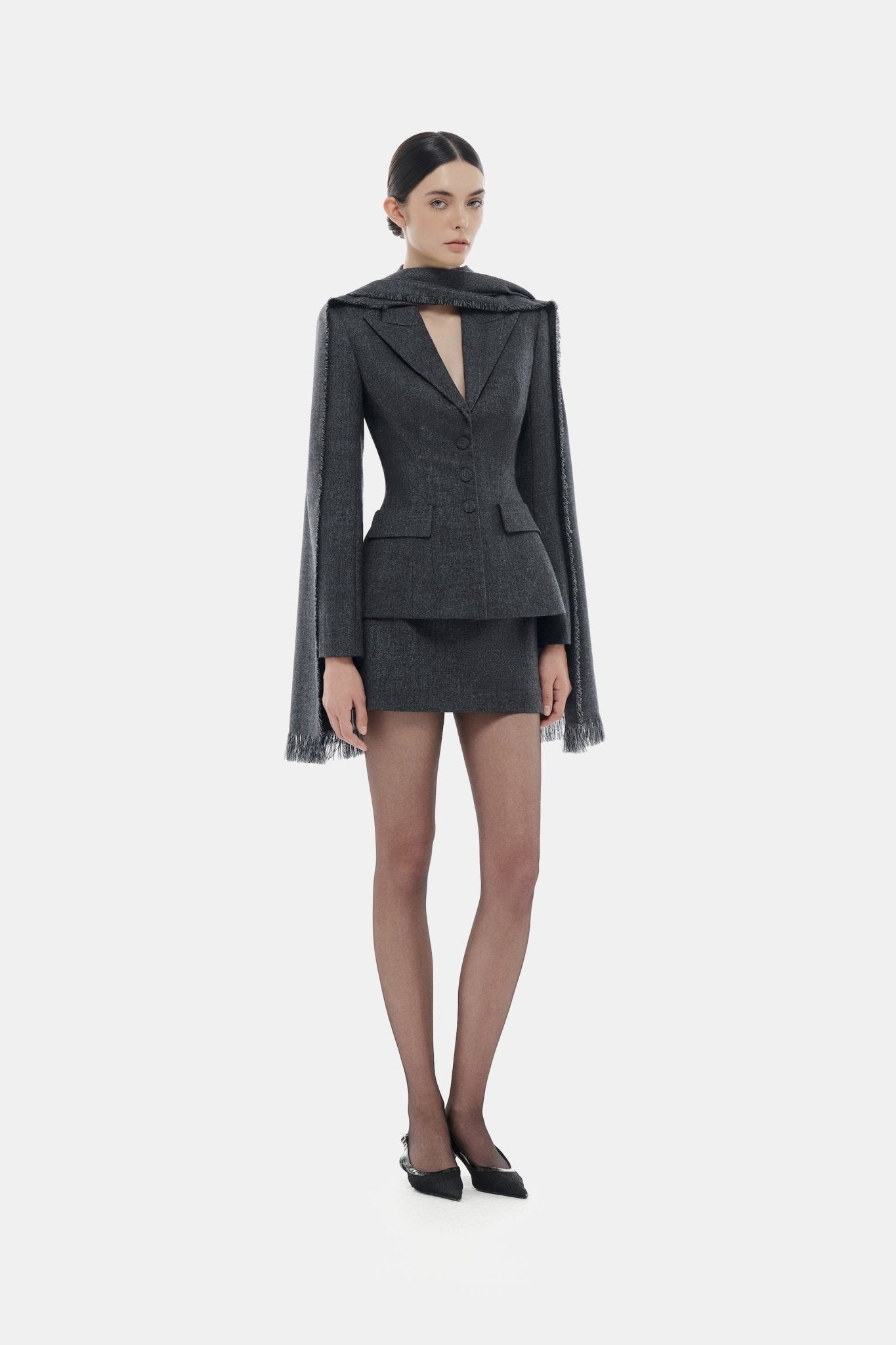 Grey Mini SkirtSkirtsMontsand