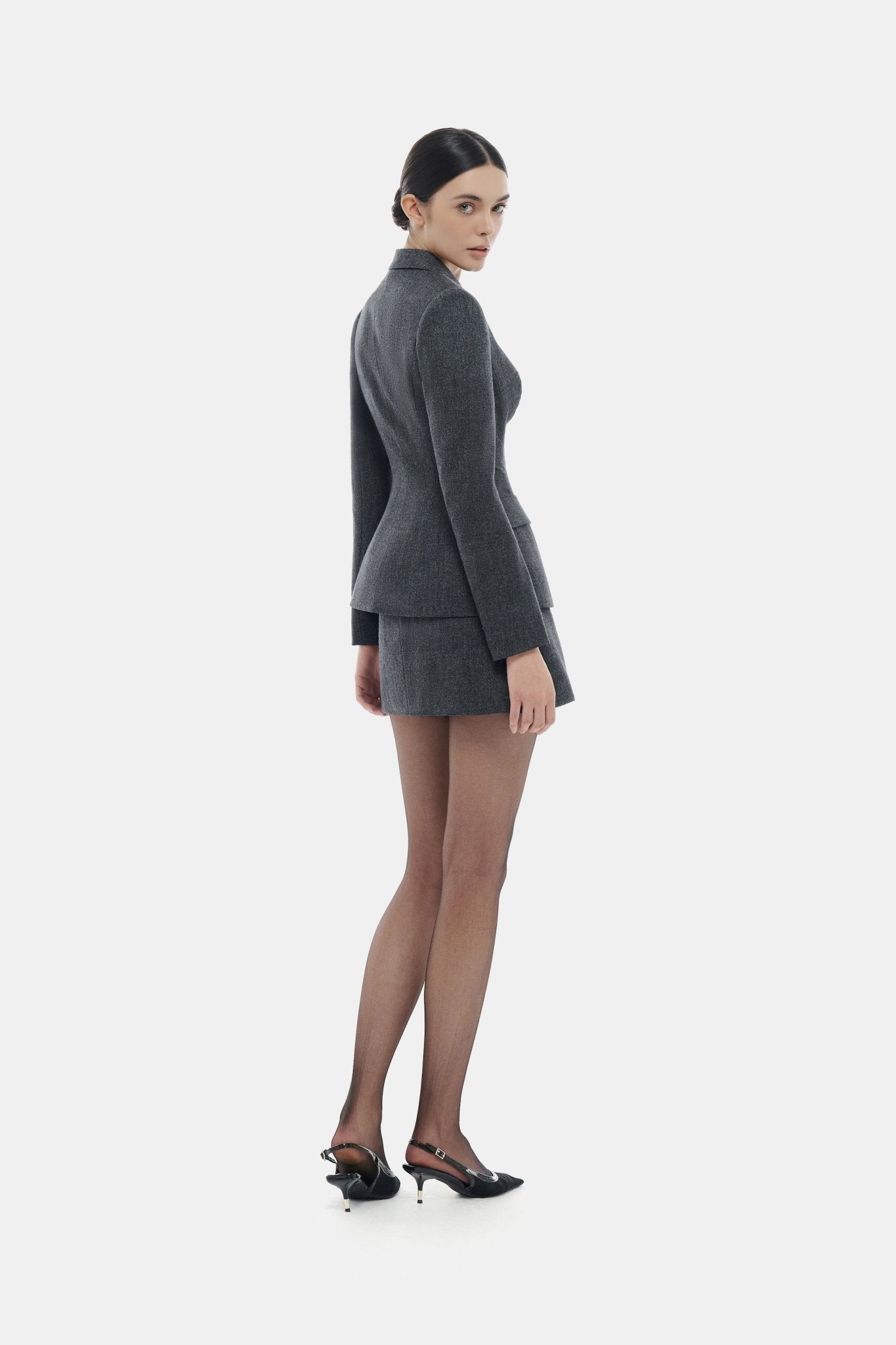 Grey Mini SkirtSkirtsMontsand