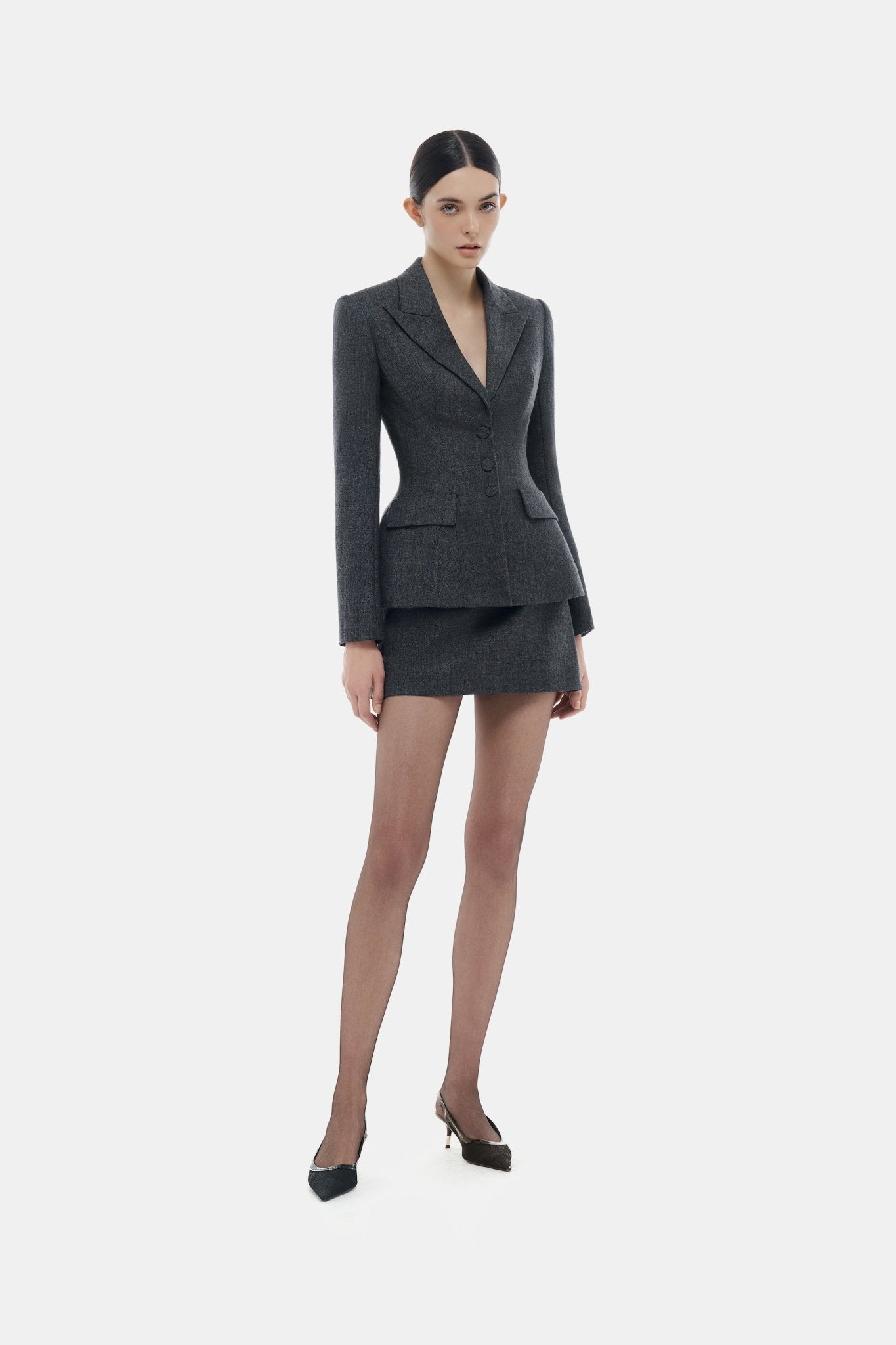 Grey Mini SkirtSkirtsMontsand