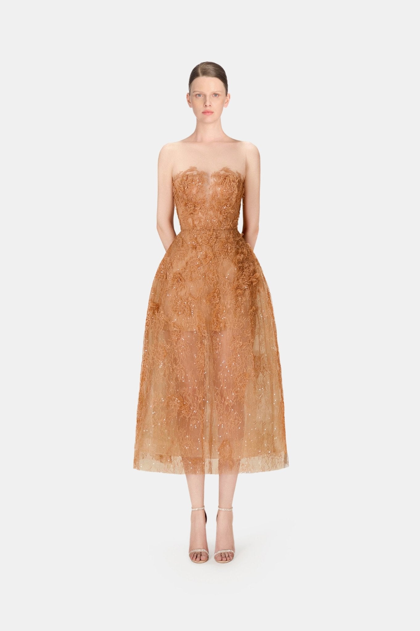 Honey Beaded Lace Dress - Montsand