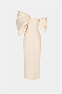 Ivory Big Bow Dress - Montsand
