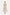 Ivory Floral Appliqué Midi Dress - Montsand