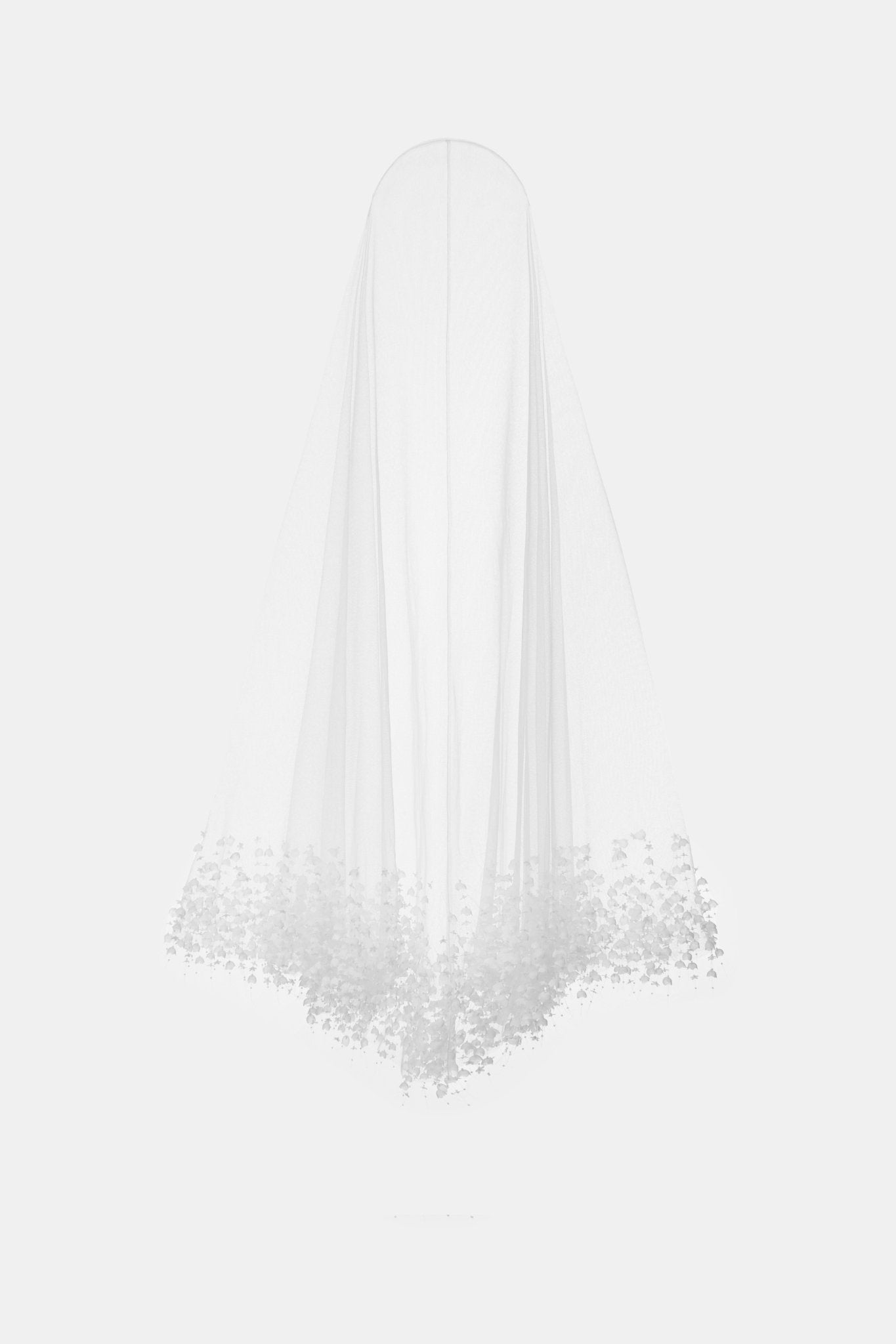 Ivory Flowers Headscarf - Montsand