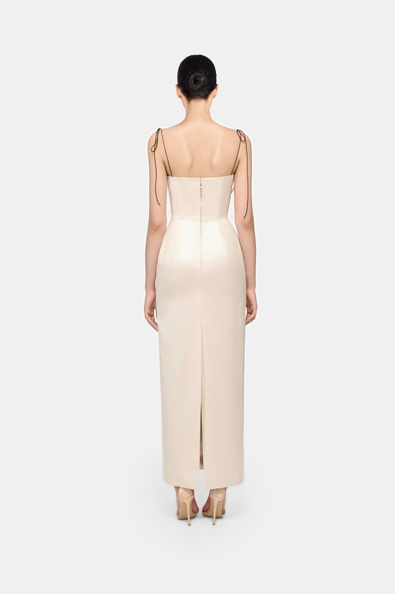 Ivory Leather Effect Dress XXL Ivory Leather Effect Dress XXL
