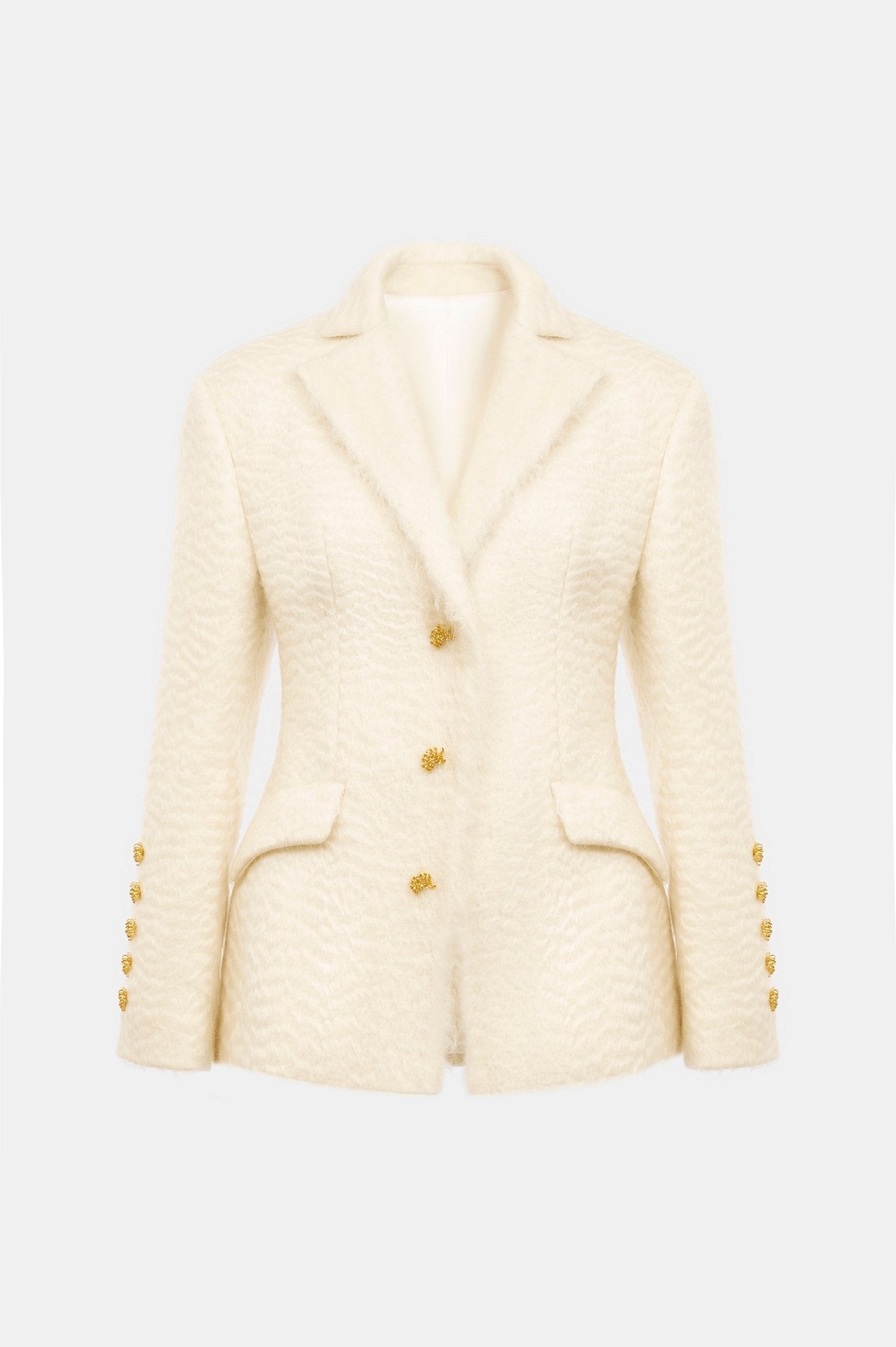 Ivory Mohair Jacket - Montsand
