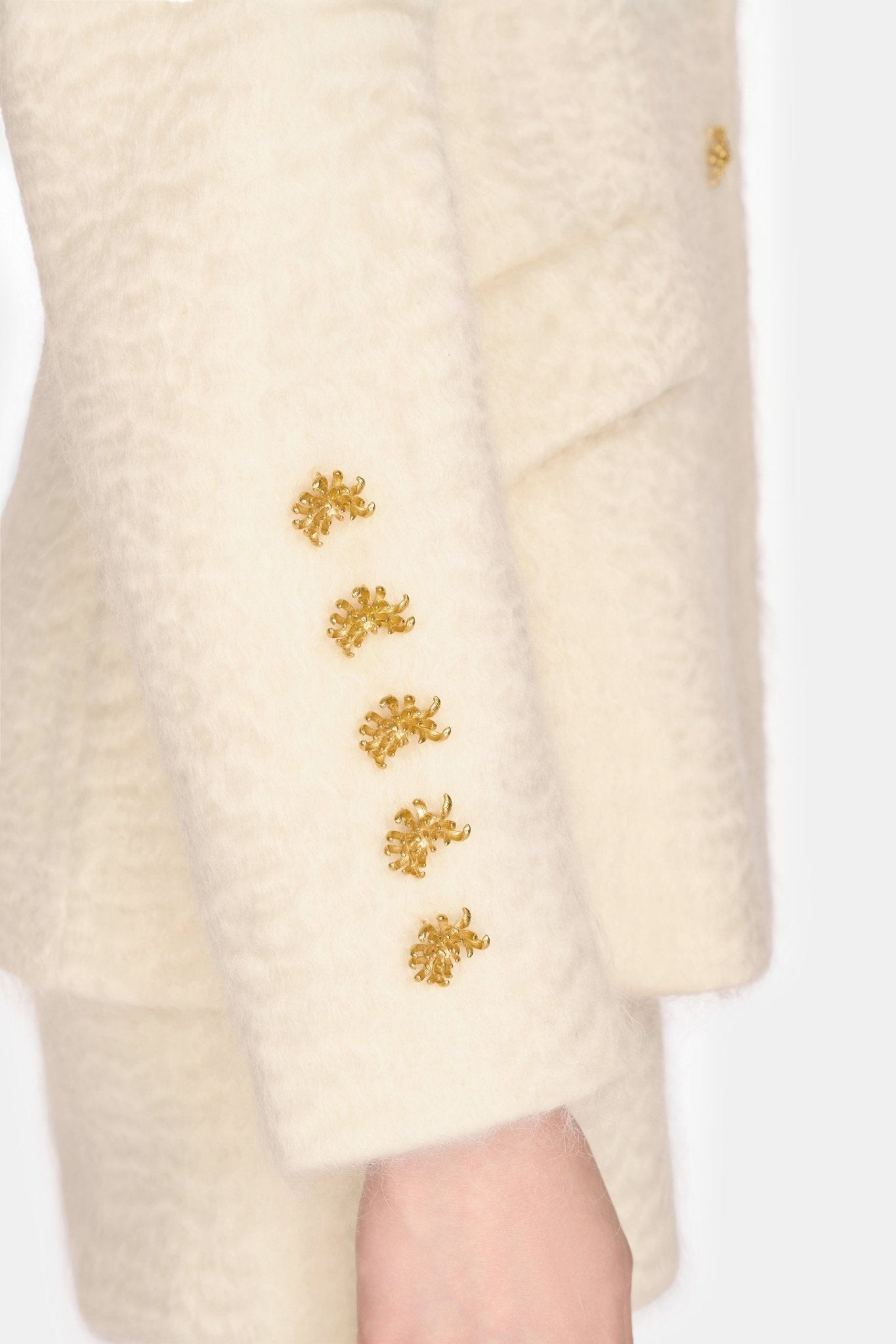 Ivory Mohair Jacket - Montsand