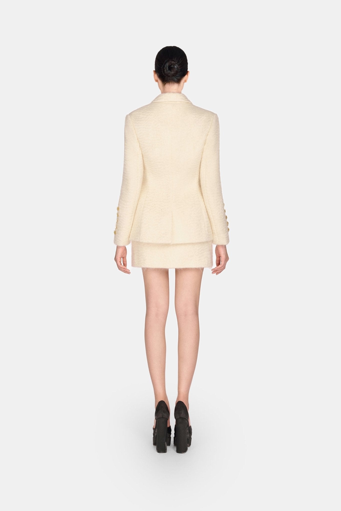 Ivory Mohair Jacket - Montsand
