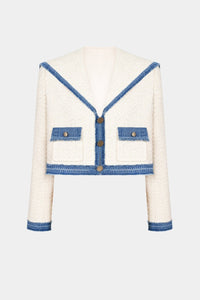 Ivory Sailor Tweed Jacket - Montsand