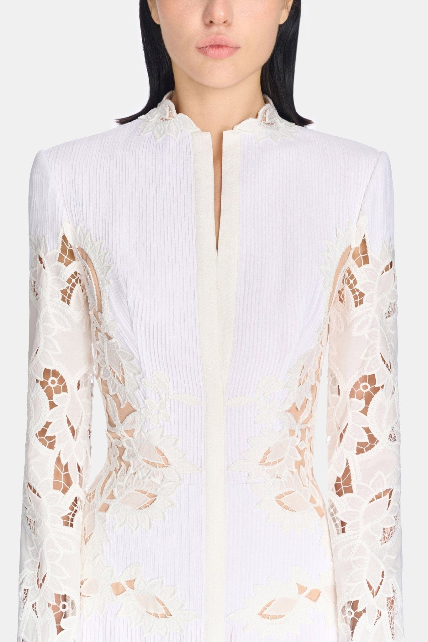 Lace Embroidered Dress - Montsand