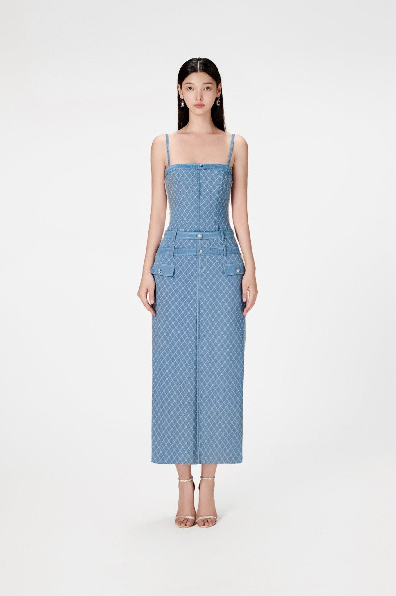 Lili Denim String Dress - Montsand