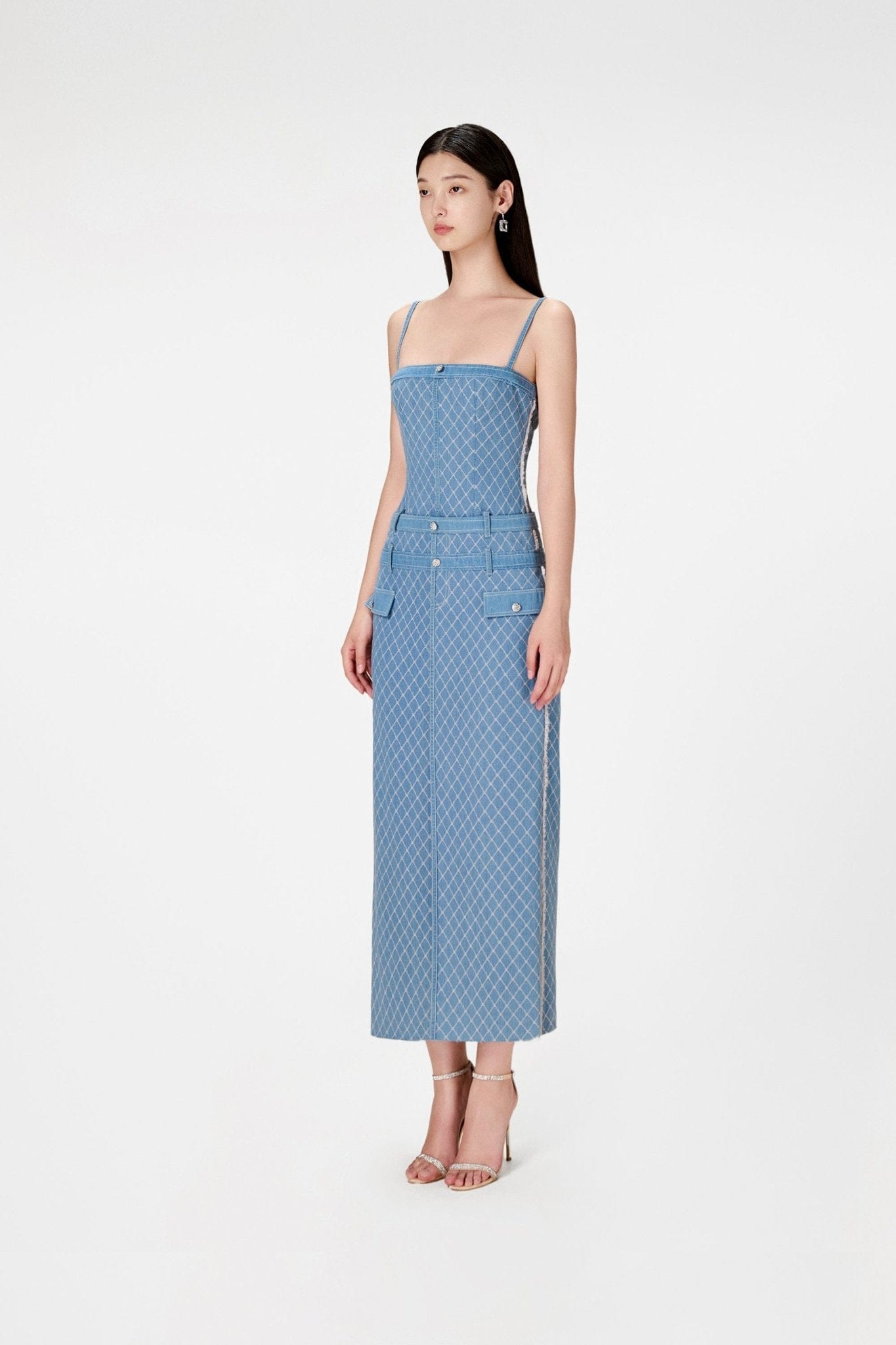 Lili Denim String Dress - Montsand