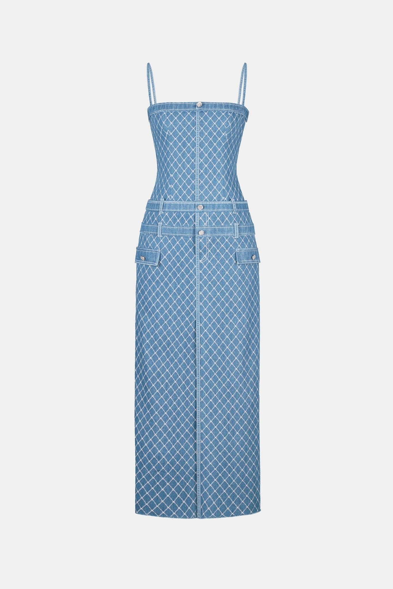 Lili Denim String Dress - Montsand