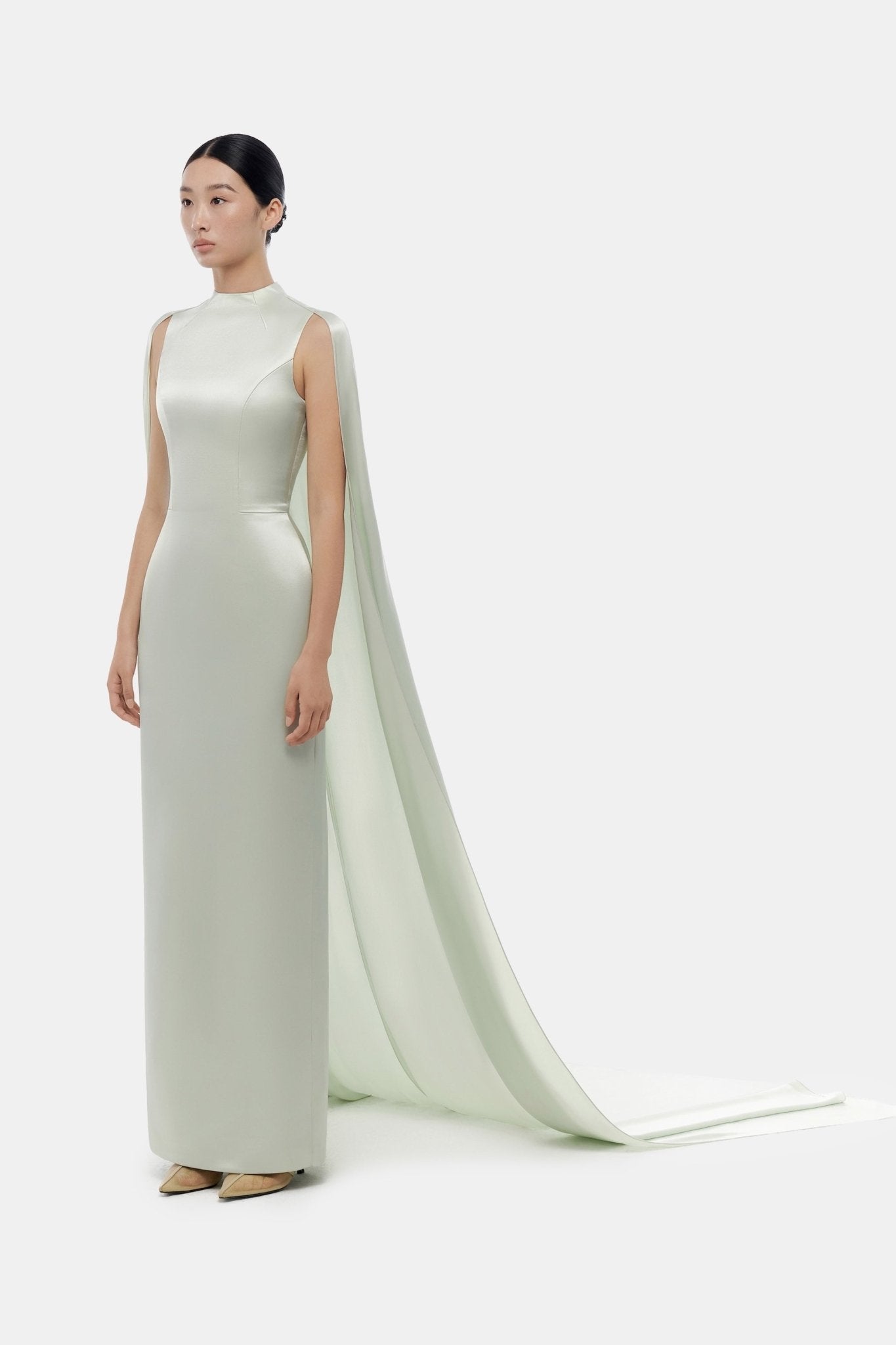 Mint Cape Dress - Montsand