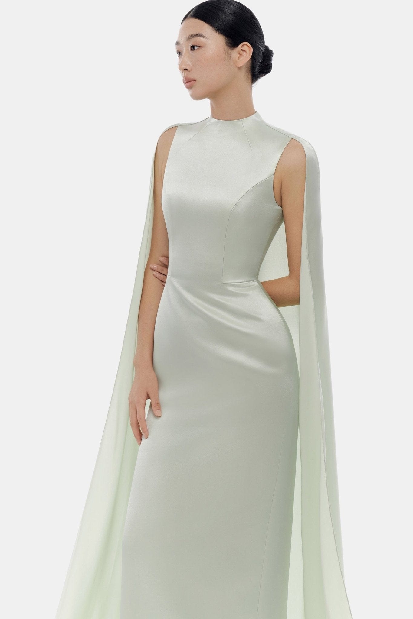 Mint Cape Dress - Montsand