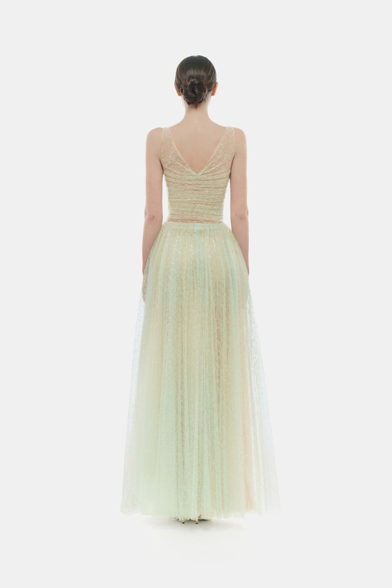 Mint Drapped Maxi Dress Dresses Montsand