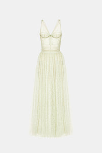 Mint Drapped Maxi Dress Dresses Montsand