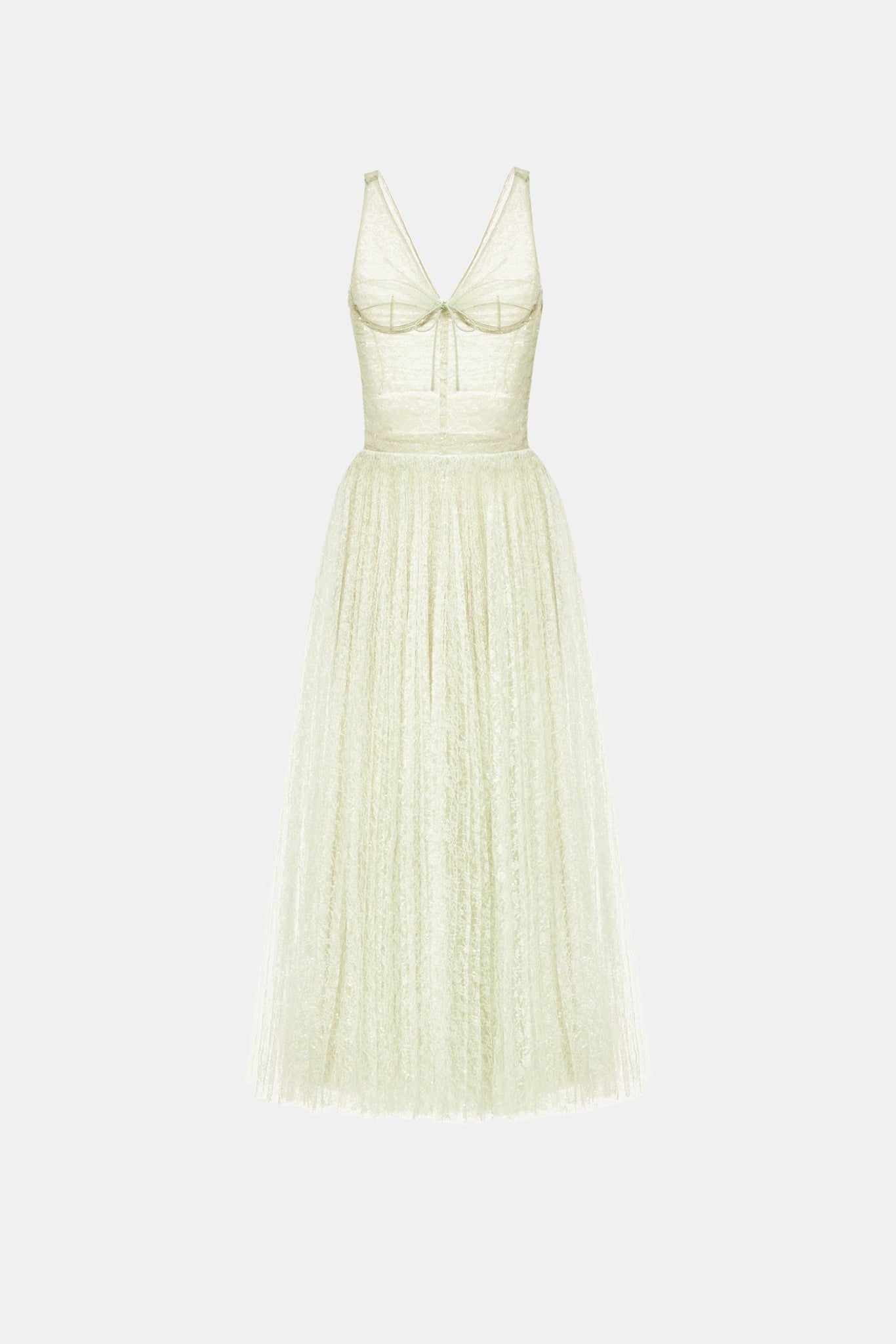 Mint Drapped Midi Dress Dresses Montsand