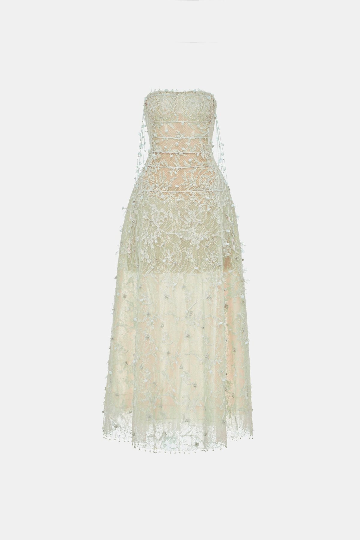 Mint Floral String Midi Dress - Montsand
