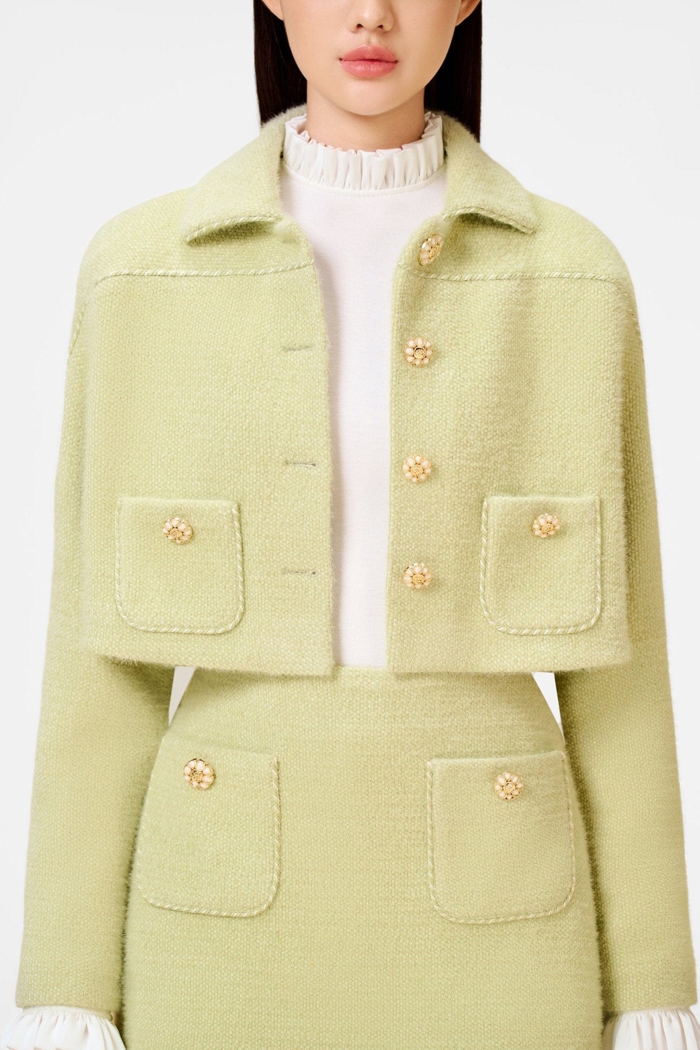 Mint Knit Jaket - Montsand